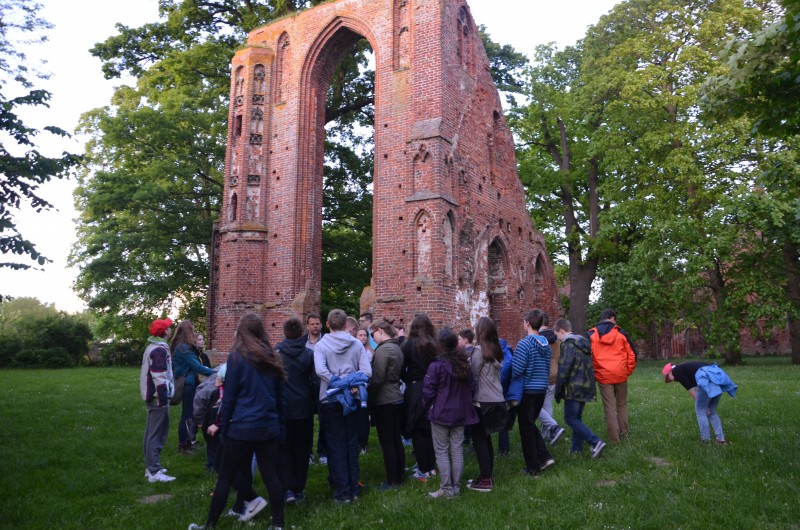 in der Klosterruine Eldena