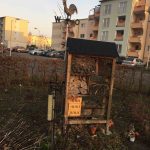 Kleine Wetterstation im Schulgarten